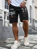 Ripped Cargo Shorts