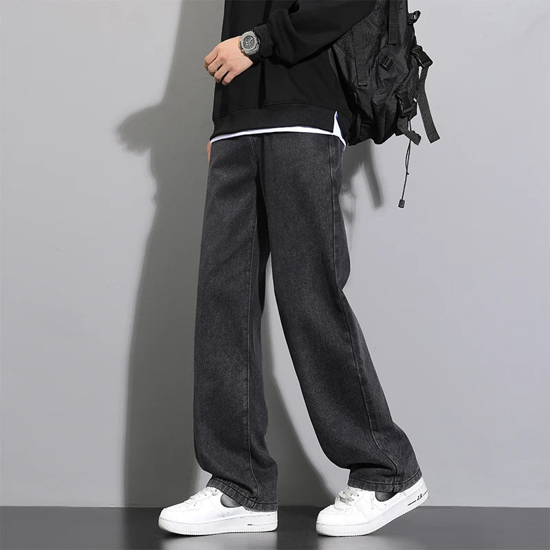 Classic Wide-Leg Jeans