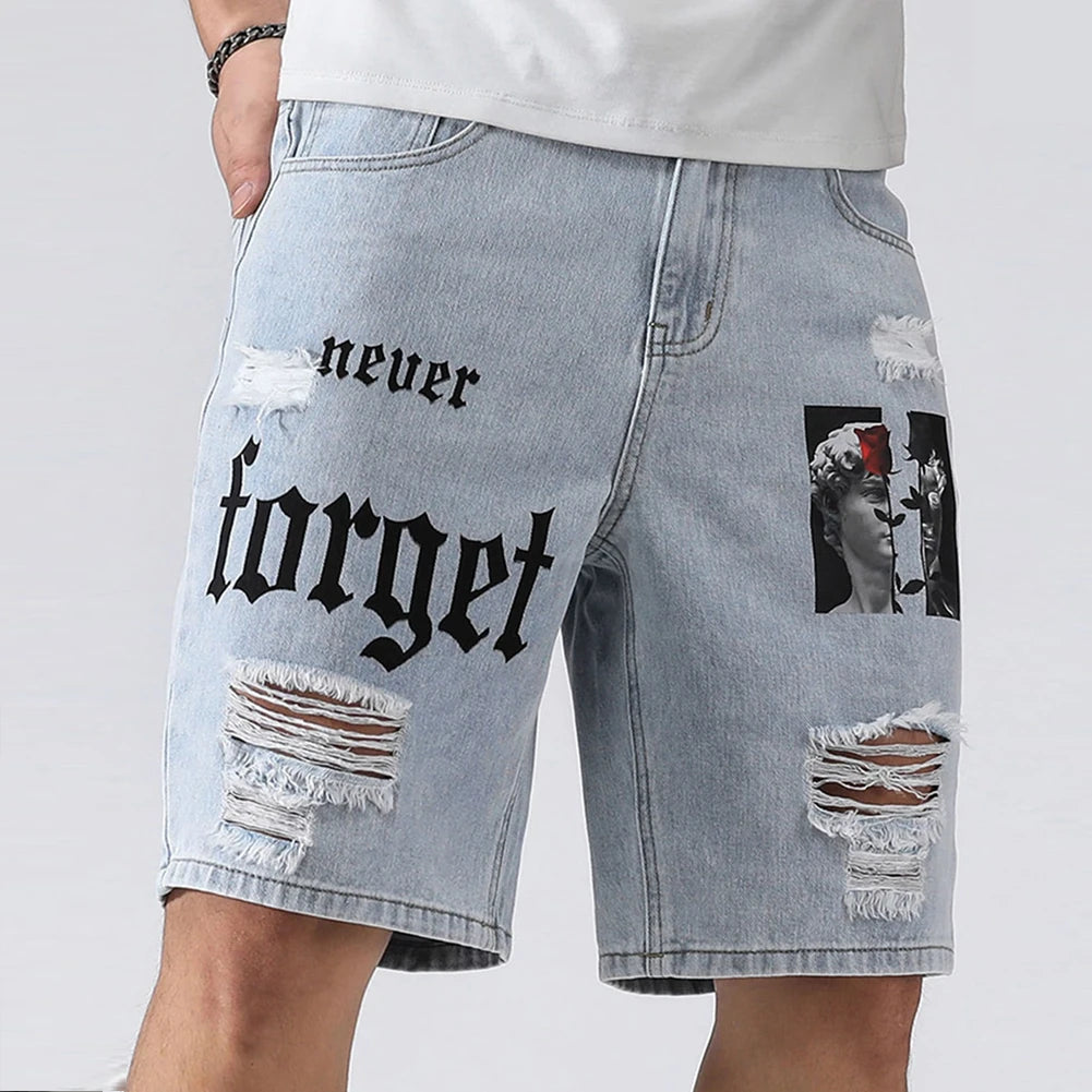 Ripped Cargo Shorts